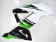 Verde Branco Preto Carenagem ZX6R 2013-2018 Verde Branco Preto Carenagem ZX6R 2013-2018