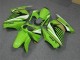 Verde Branco Preto Ninja Carenagem EX250 2008-2012 Verde Branco Preto Ninja Carenagem EX250 2008-2012