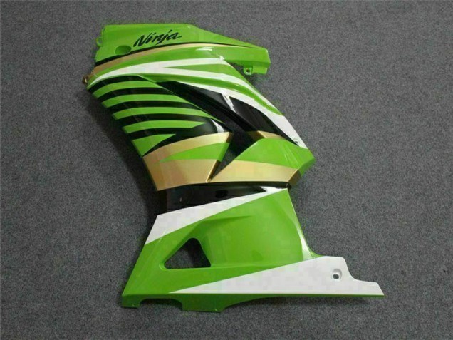 Verde Branco Preto Ninja Carenagem EX250 2008-2012 Verde Branco Preto Ninja Carenagem EX250 2008-2012