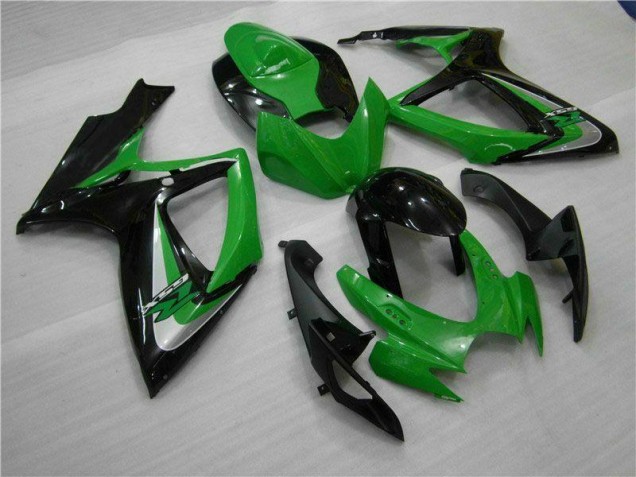 Verde Carenagem GSXR 600 / 750 K6 2006-2007 Verde Carenagem GSXR 600 / 750 K6 2006-2007