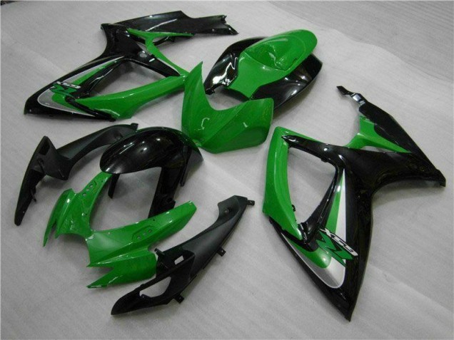 Verde Carenagem GSXR 600 / 750 K6 2006-2007 Verde Carenagem GSXR 600 / 750 K6 2006-2007