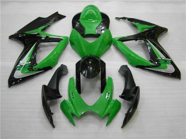 Verde Carenagem GSXR 600 / 750 K6 2006-2007 Verde Carenagem GSXR 600 / 750 K6 2006-2007