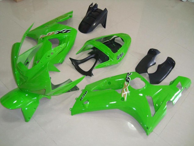Verde Carenagem & Plástico ZX6R 2003-2004 Verde Carenagem & Plástico ZX6R 2003-2004