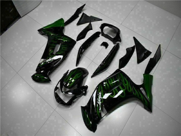 Verde Chama Carenagem EX650 2006-2008
