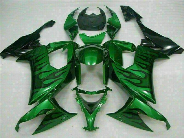 Verde Chama Carenagem ZX10R 2008-2010