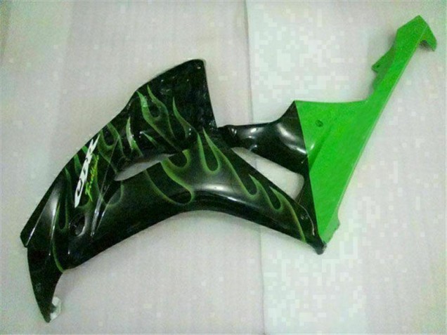 Verde Chama Preto Carenagem CBR 1000RR 2006-2007 Verde Chama Preto Carenagem CBR 1000RR 2006-2007