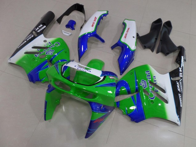 Verde Corona Carenagem ZX9R 1994-1997 Verde Corona Carenagem ZX9R 1994-1997