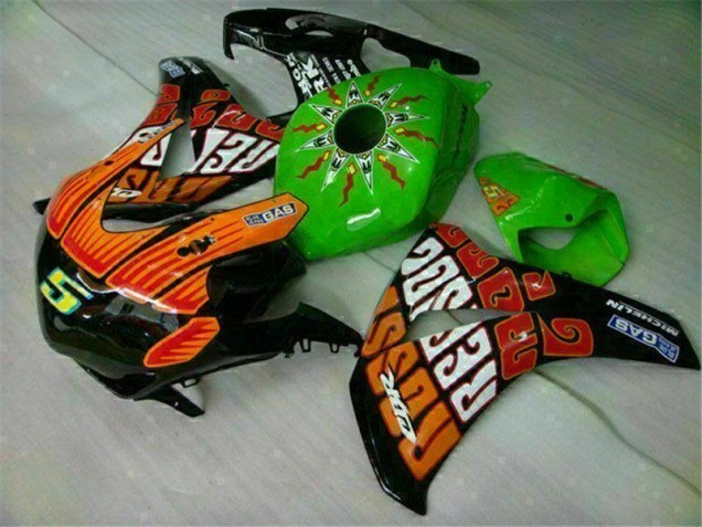 Verde Laranja Carenagem CBR 1000RR 2008-2011 Verde Laranja Carenagem CBR 1000RR 2008-2011
