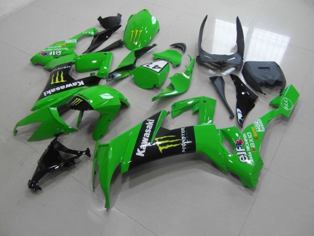 Verde Monster 41 Carenagem ZX10R 2008-2010 Verde Monster 41 Carenagem ZX10R 2008-2010