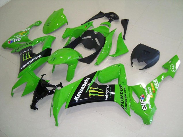 Verde Monster Abs Kits Carenagem ZX10R 2008-2010 Verde Monster Abs Kits Carenagem ZX10R 2008-2010