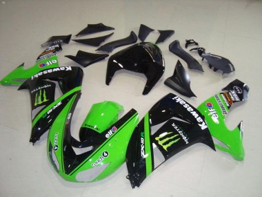 Verde Monster Abs Plástico ZX10R 2006-2007