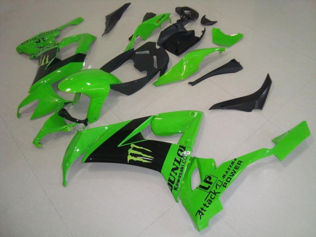 Verde Monster Abs Plásticos ZX10R 2008-2010 Verde Monster Abs Plásticos ZX10R 2008-2010