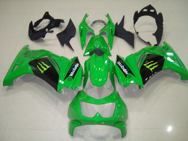 Verde Monster Carenagem ZX 250R 2008-2012 Verde Monster Carenagem ZX 250R 2008-2012