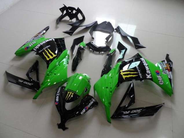Verde Monster Carenagem ZX 300R 2013-2016 Verde Monster Carenagem ZX 300R 2013-2016