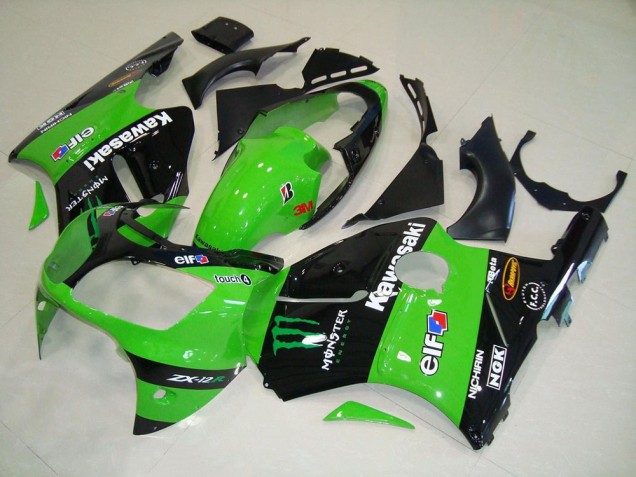 Verde Monster Carenagem ZX12R 2000-2001 Verde Monster Carenagem ZX12R 2000-2001