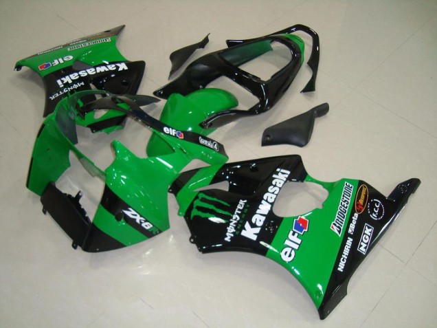 Verde Monster Carenagem ZX6R 2000-2002 Verde Monster Carenagem ZX6R 2000-2002