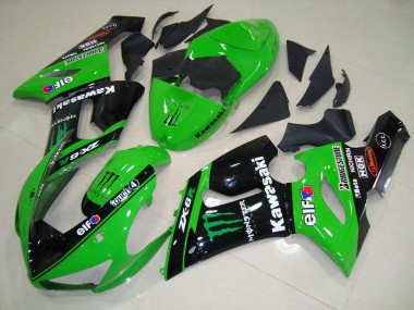 Verde Monster Carenagem ZX6R 2005-2006