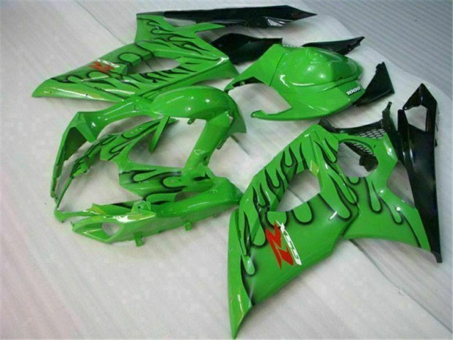 Verde Plástico GSXR 1000 K5 2005-2006