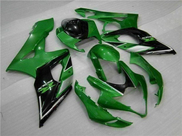 Verde Plásticos GSXR 1000 K5 2005-2006 Verde Plásticos GSXR 1000 K5 2005-2006