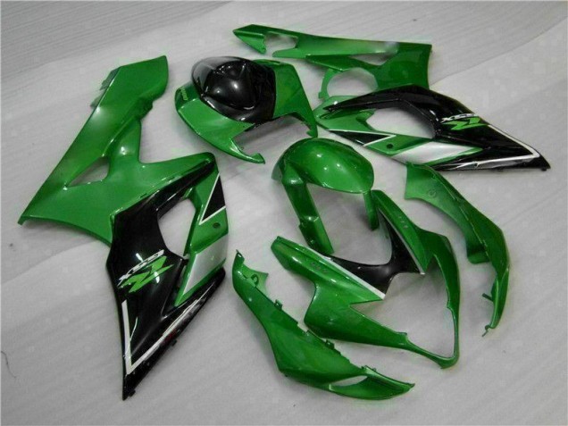 Verde Plásticos GSXR 1000 K5 2005-2006 Verde Plásticos GSXR 1000 K5 2005-2006