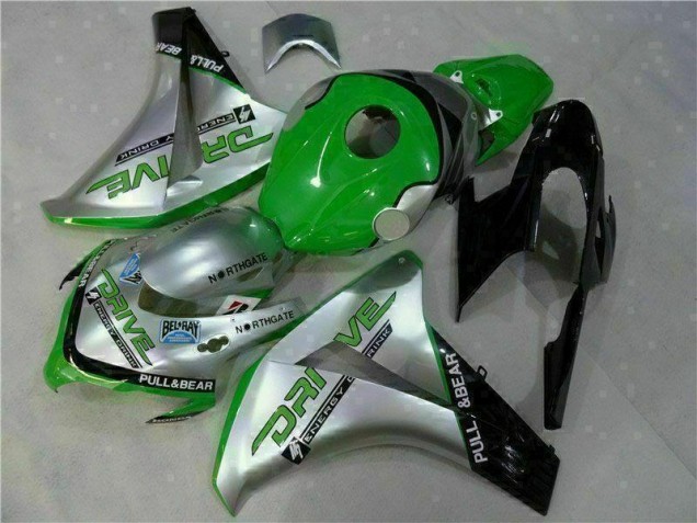 Verde Prata Carenagem CBR 1000RR 2008-2011 Verde Prata Carenagem CBR 1000RR 2008-2011