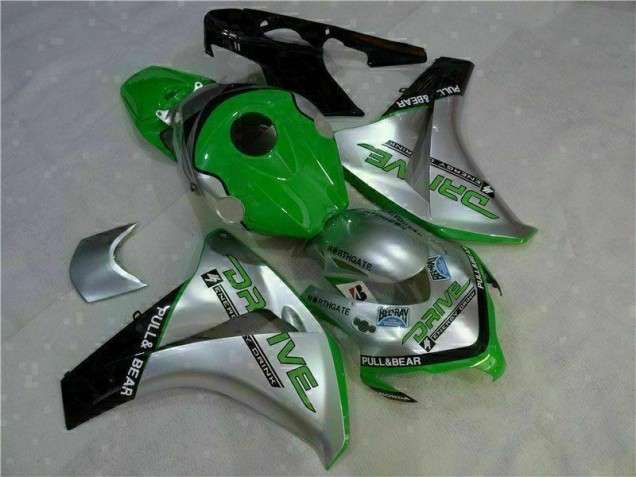Verde Prata Carenagem CBR 1000RR 2008-2011 Verde Prata Carenagem CBR 1000RR 2008-2011