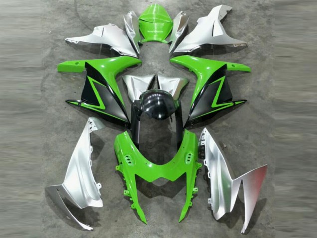 Verde Prata Kits Carenagem GSXR 600 / 750 K11 2011-2021 Verde Prata Kits Carenagem GSXR 600 / 750 K11 2011-2021