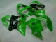 Verde Preto Abs Carenagem ZX6R 2000-2002