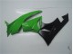Verde Preto Abs Kit Completos Carenagem ZX6R 2009-2012