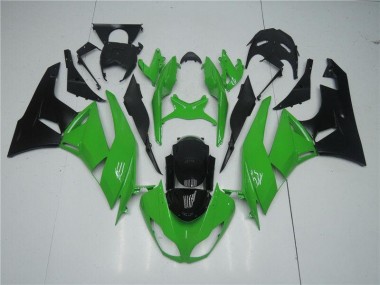 Verde Preto Abs Kit Completos Carenagem ZX6R 2009-2012