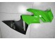Verde Preto Abs Plástico EX650 2009-2011