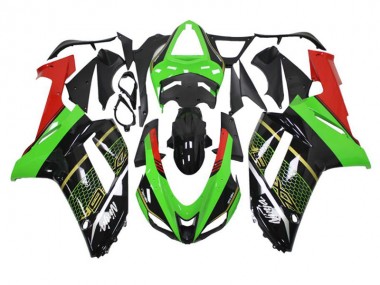 Verde Preto Abs Plástico ZX10R 2008-2010