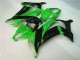 Verde Preto Abs Plástico ZX10R 2011-2015 Verde Preto Abs Plástico ZX10R 2011-2015