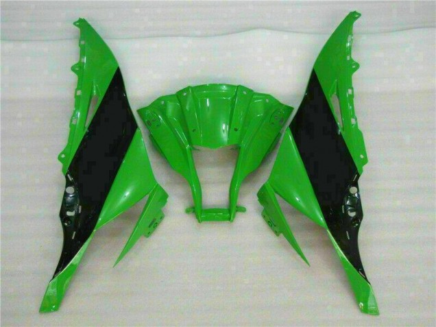 Verde Preto Abs Plástico ZX10R 2011-2015 Verde Preto Abs Plástico ZX10R 2011-2015