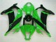 Verde Preto Abs Plástico ZX10R 2011-2015 Verde Preto Abs Plástico ZX10R 2011-2015