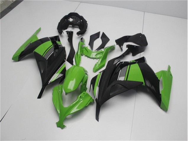 Verde Preto Abs Plásticos EX300 2013-2016 Verde Preto Abs Plásticos EX300 2013-2016