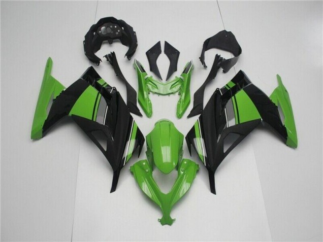 Verde Preto Abs Plásticos EX300 2013-2016 Verde Preto Abs Plásticos EX300 2013-2016