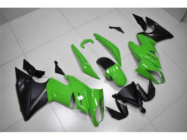 Verde Preto Abs Plásticos ZX10R 2008-2010 Verde Preto Abs Plásticos ZX10R 2008-2010