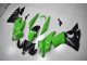 Verde Preto Abs Plásticos ZX10R 2008-2010 Verde Preto Abs Plásticos ZX10R 2008-2010