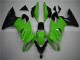 Verde Preto Abs Plásticos ZX10R 2008-2010 Verde Preto Abs Plásticos ZX10R 2008-2010