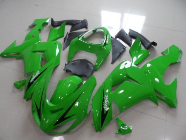 Verde Preto Arrow Carenagem ZX10R 2006-2007
