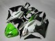 Verde Preto Branco 25 Carenagem ZX6R 2009-2012