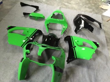 Verde Preto Brilhante Carenagem ZX9R 2002-2003