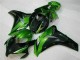Verde Preto Carenagem CBR 1000RR 2008-2011 Verde Preto Carenagem CBR 1000RR 2008-2011