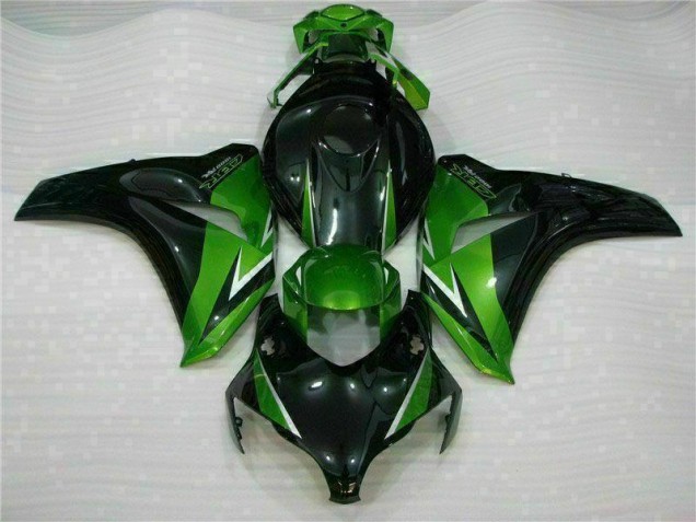 Verde Preto Carenagem CBR 1000RR 2008-2011 Verde Preto Carenagem CBR 1000RR 2008-2011