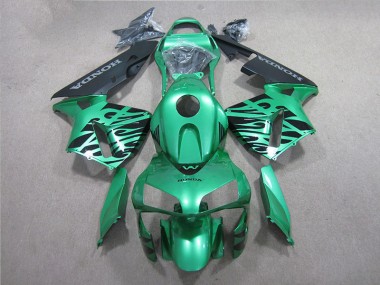 Verde Preto Carenagem CBR 600RR 2005-2006