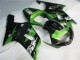 Verde Preto Carenagem GSXR 600 / 750 K1 K2 K3 2001-2003 Verde Preto Carenagem GSXR 600 / 750 K1 K2 K3 2001-2003