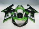 Verde Preto Carenagem GSXR 600 / 750 K1 K2 K3 2001-2003 Verde Preto Carenagem GSXR 600 / 750 K1 K2 K3 2001-2003