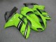 Verde Preto Carenagem & Plástico ZX6R 2007-2008 Verde Preto Carenagem & Plástico ZX6R 2007-2008
