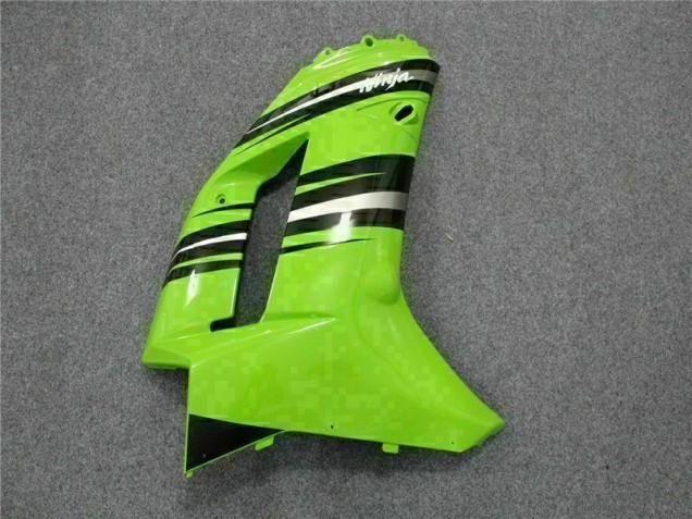 Verde Preto Carenagem & Plástico ZX6R 2007-2008 Verde Preto Carenagem & Plástico ZX6R 2007-2008